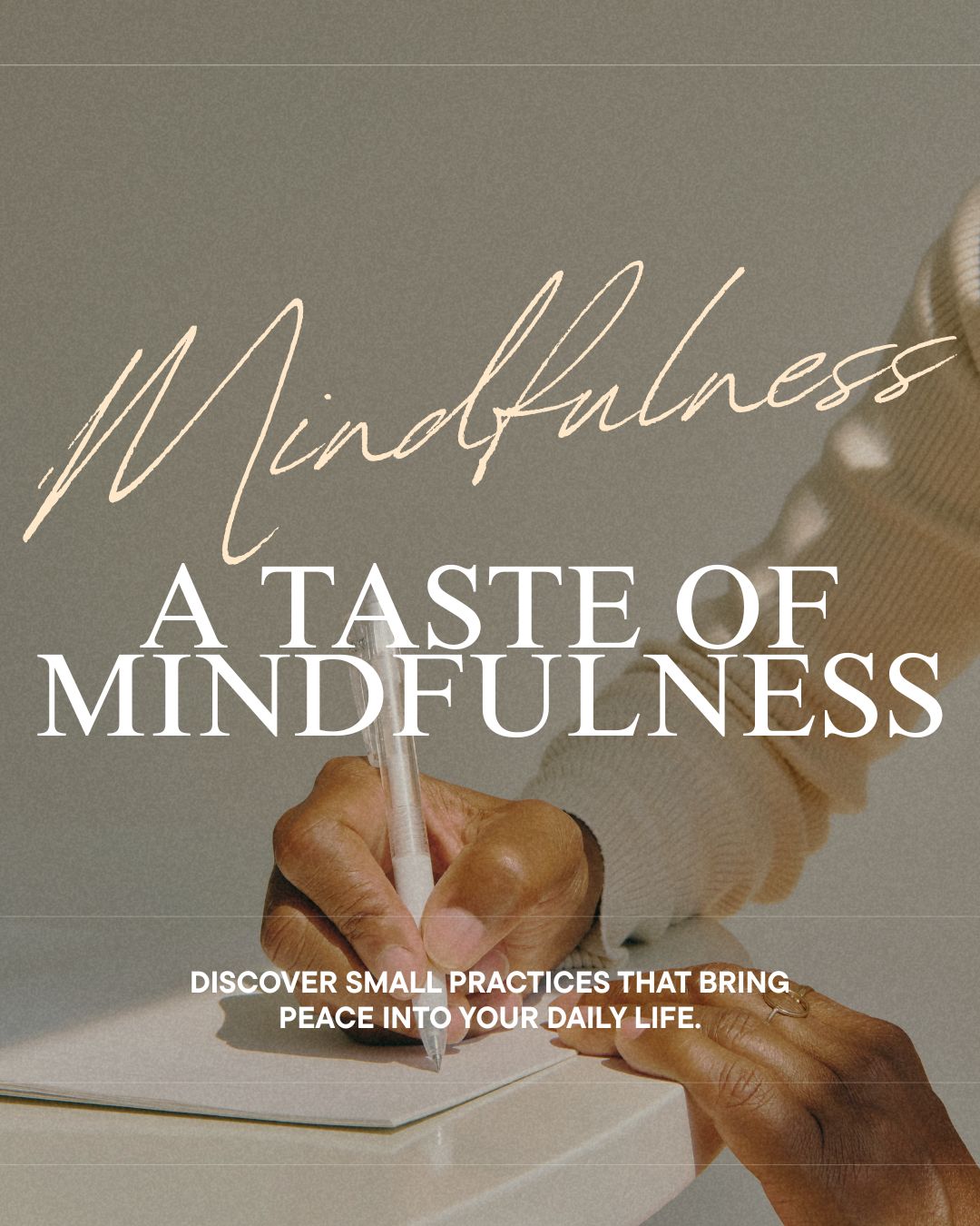 A Taste of Mindfulness with Kathy